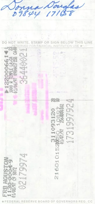 Donna Douglas autograph