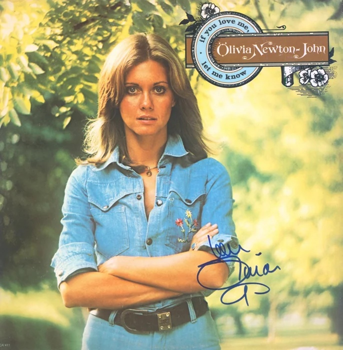 Olivia Newton-John autograph