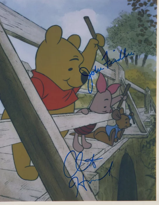 Winnie-The-Pooh autograph
