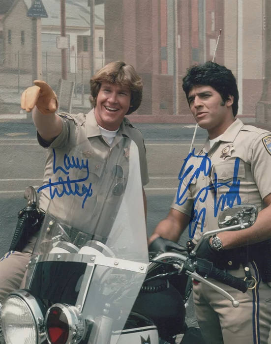 CHiPs autograph
