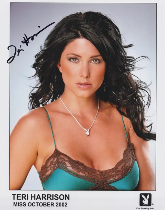 Teri Harrison autograph