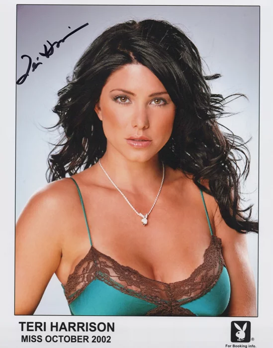 Teri Harrison autograph