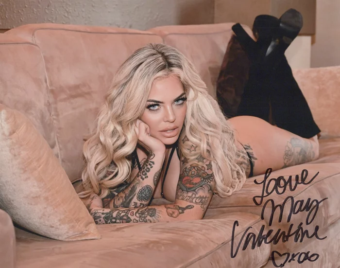 May Valentine autograph