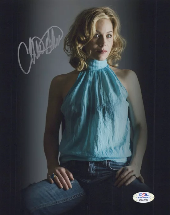 Christina Applegate autograph