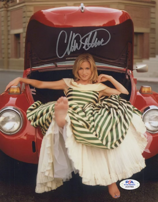 Christina Applegate autograph