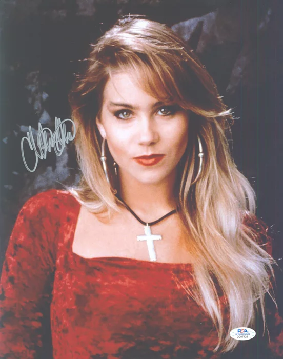 Christina Applegate autograph