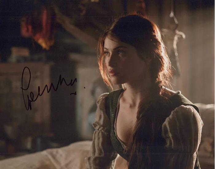 Gemma Arterton autograph