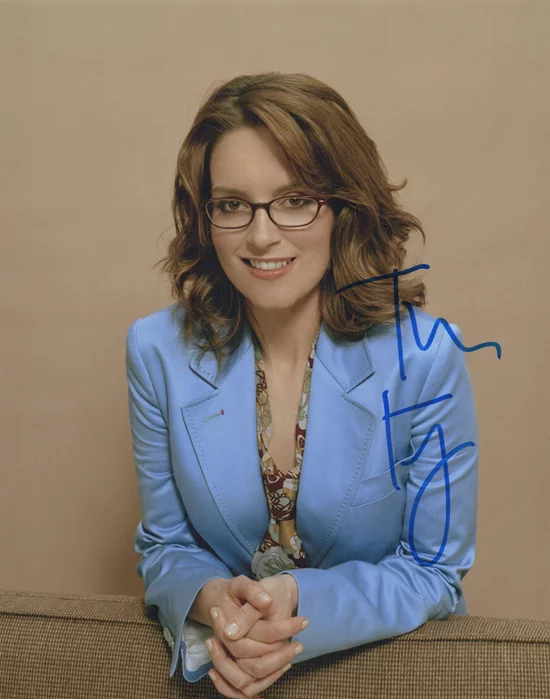Tina Fey autograph