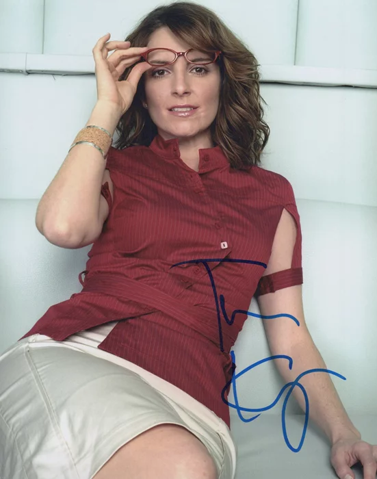 Tina Fey autograph