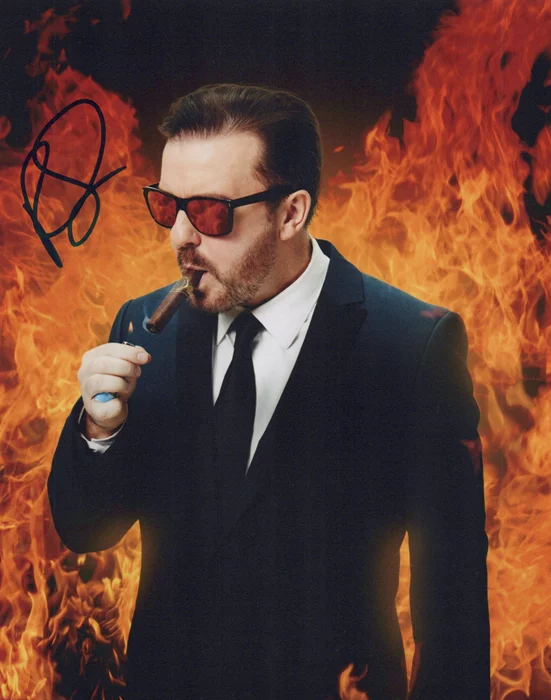 Ricky Gervais autograph