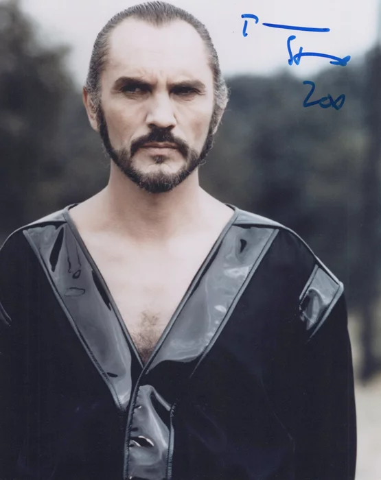 Terence Stamp autograph