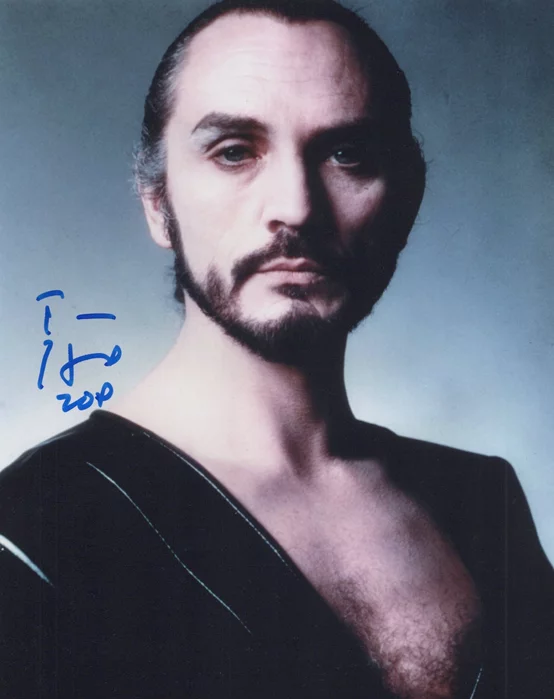 Terence Stamp autograph