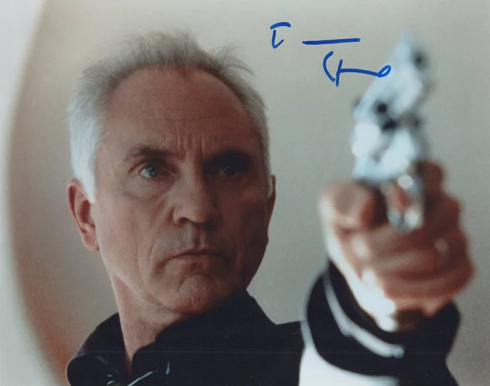 Terence Stamp autograph