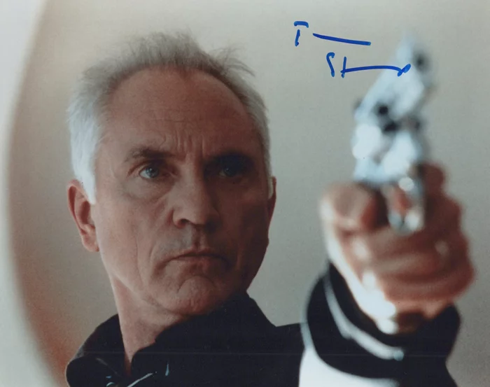 Terence Stamp autograph