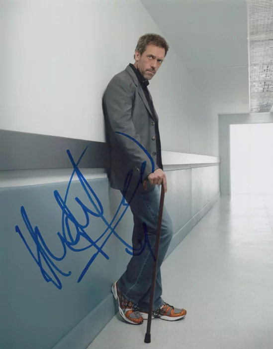 Hugh Laurie autograph