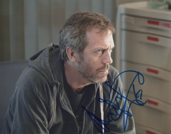 Hugh Laurie autograph