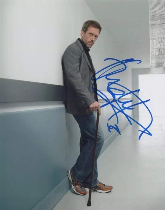 Hugh Laurie autograph