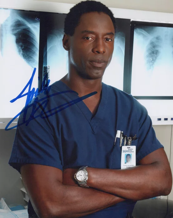 Isaiah Washington autograph