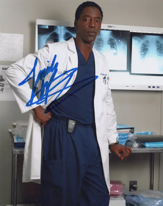 Isaiah Washington autograph