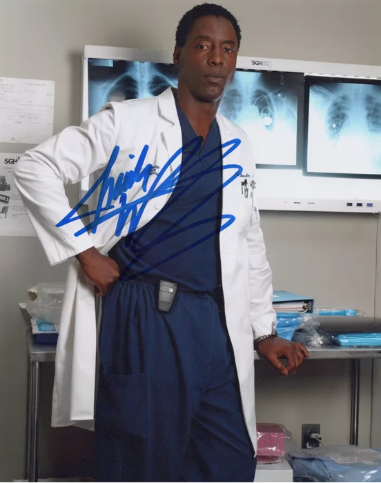 Isaiah Washington autograph