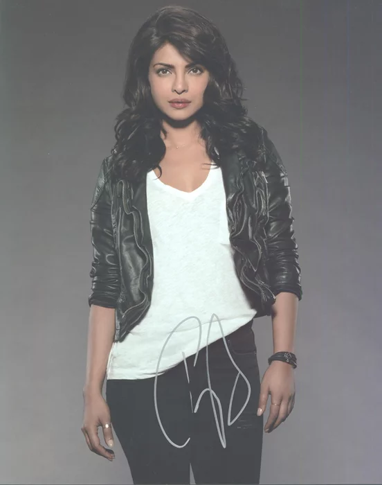 Priyanka Chopra autograph