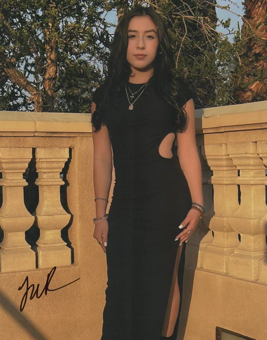 Jaleena Rodriguez autograph