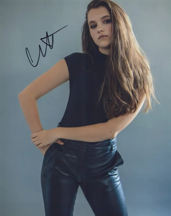 Chloe East autograph