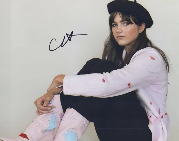 Chloe East autograph