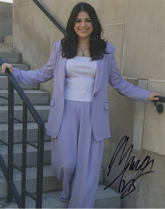 Mayan Lopez autograph