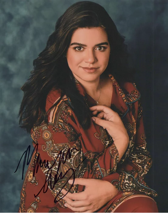 Mayan Lopez autograph