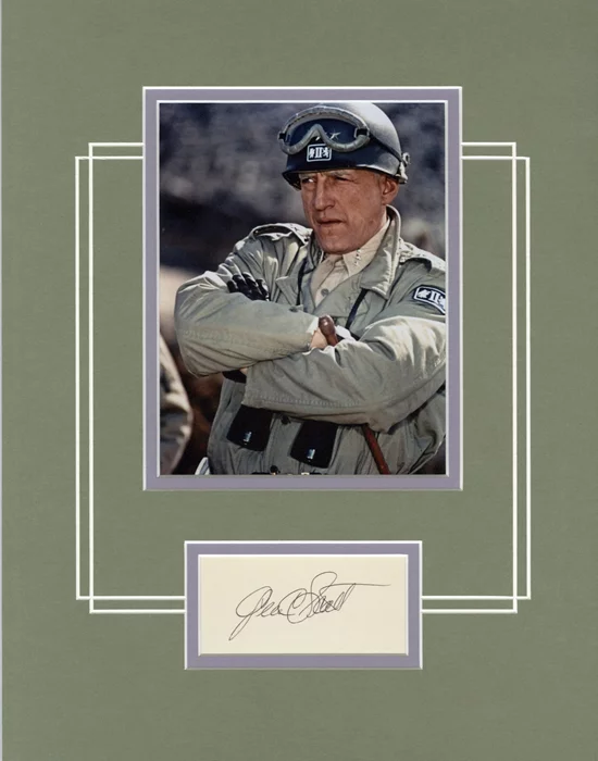 George C. Scott autograph