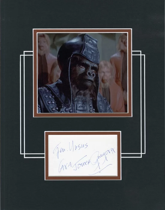 James Gregory autograph