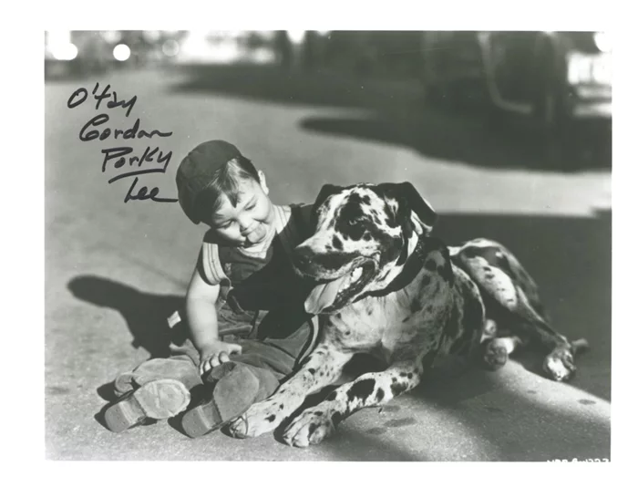 Eugene 'Porky' Lee autograph