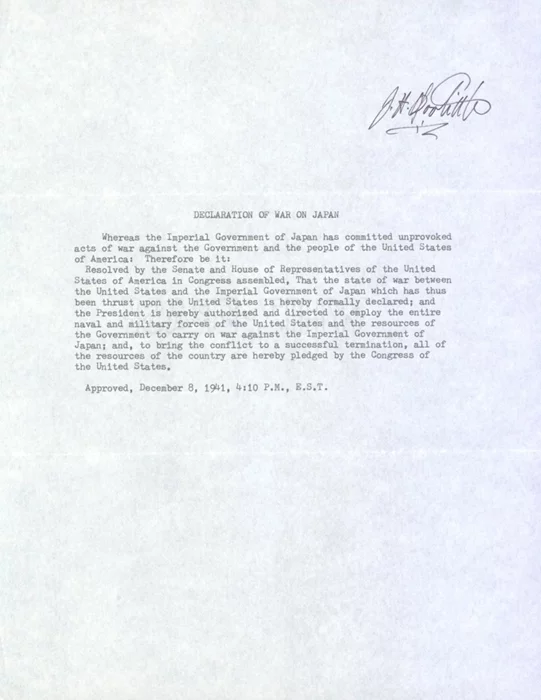 James H. Doolittle autograph