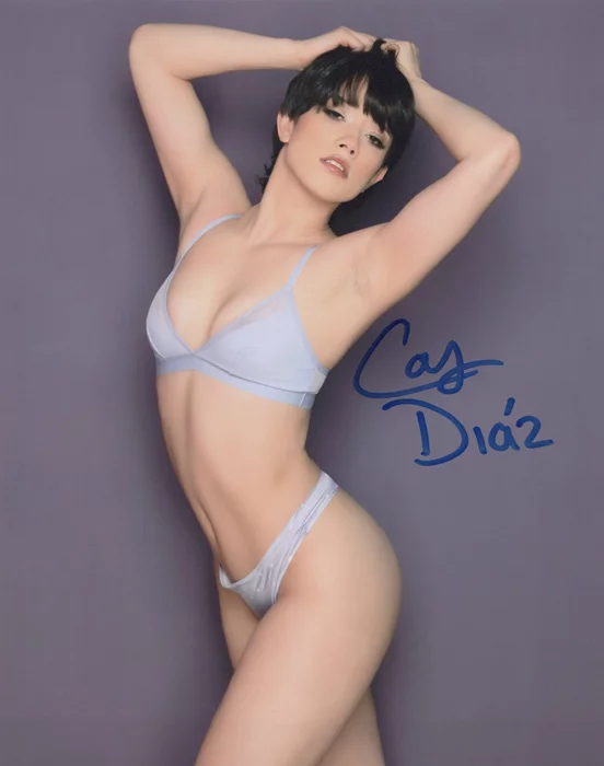Cas Diaz autograph