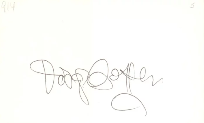 Joseph Cotten autograph
