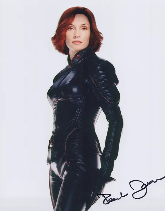 Famke Janssen autograph