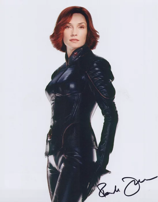 Famke Janssen autograph