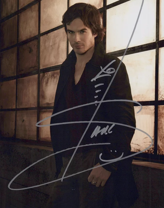 Ian Somerhalder autograph
