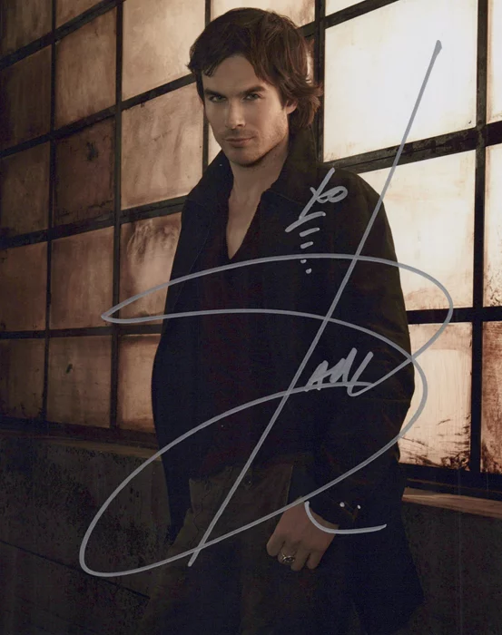 Ian Somerhalder autograph