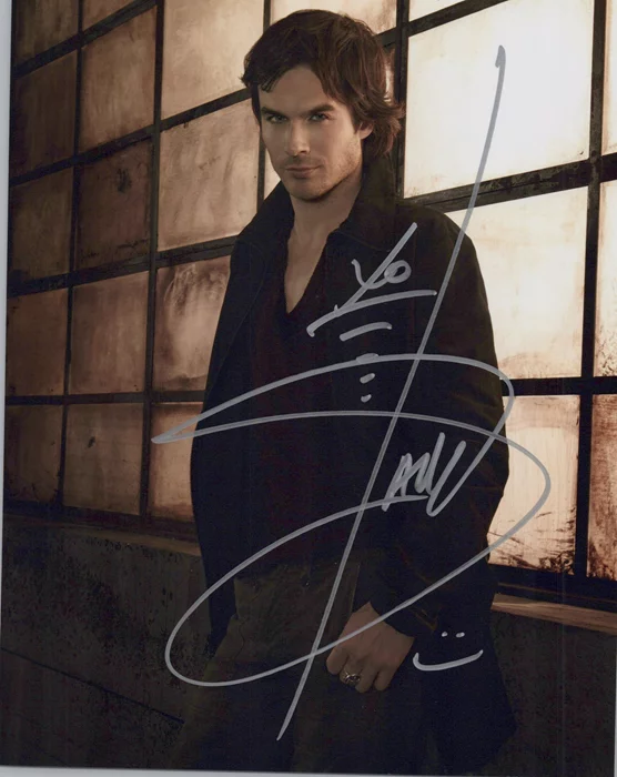 Ian Somerhalder autograph