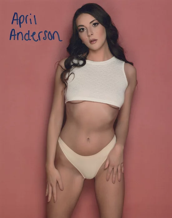 April Anderson autograph
