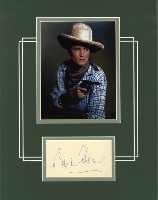 Brian Aherne autograph