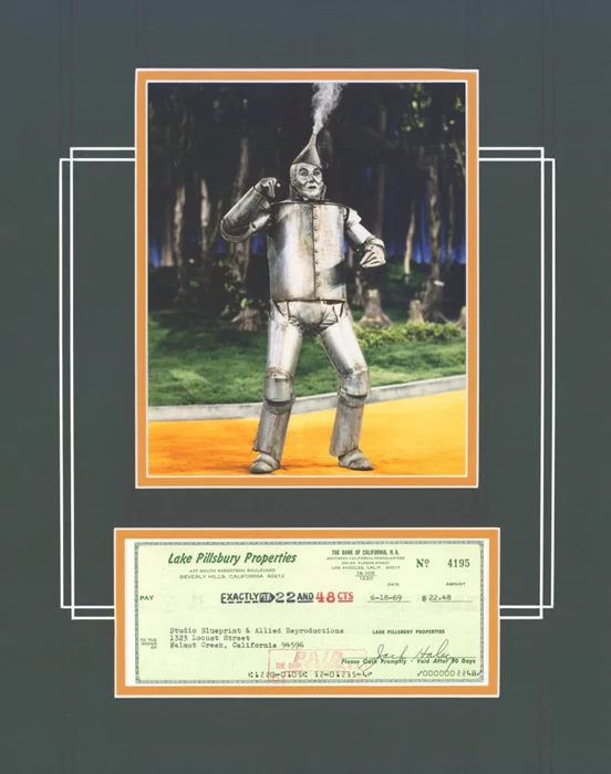 Jack Haley autograph