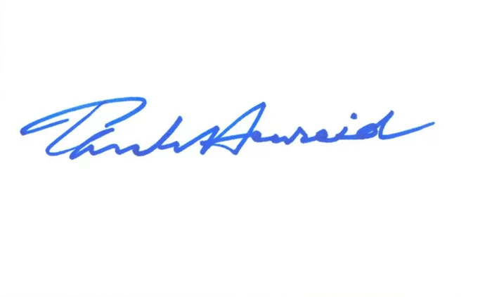 Paul Henreid autograph