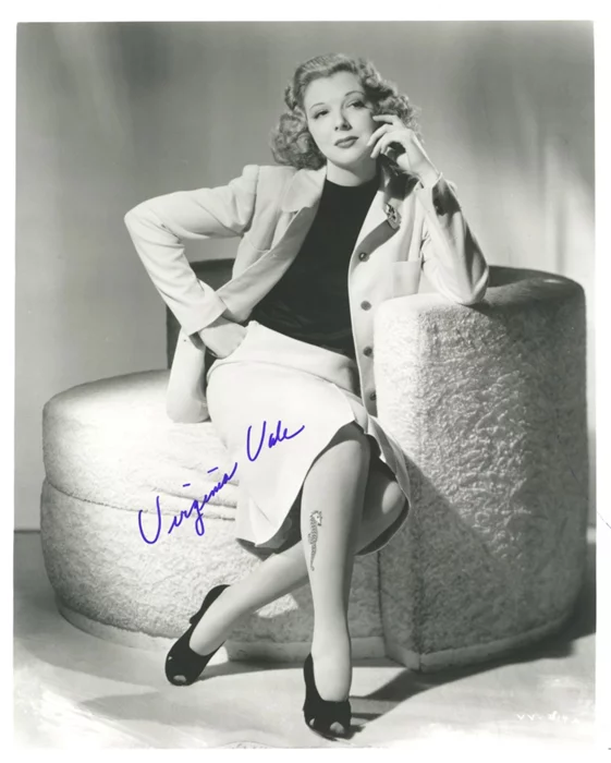 Virginia Vale autograph