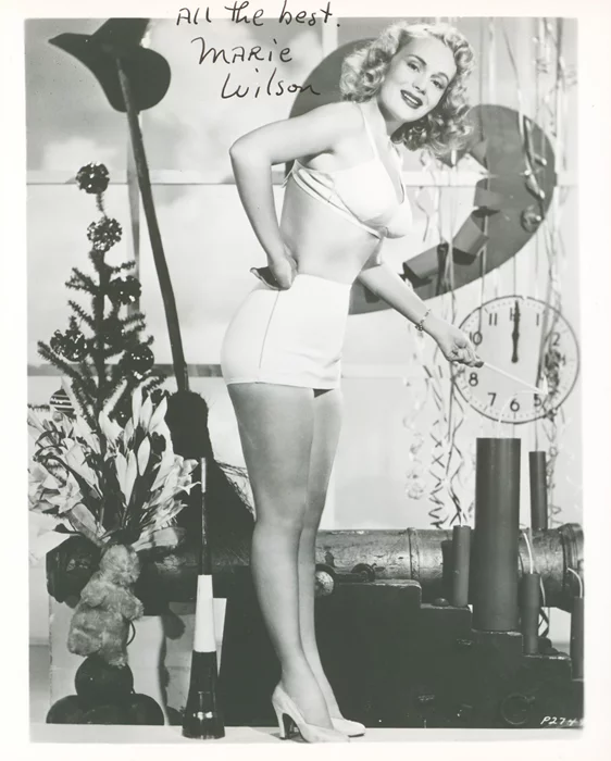Marie Wilson autograph