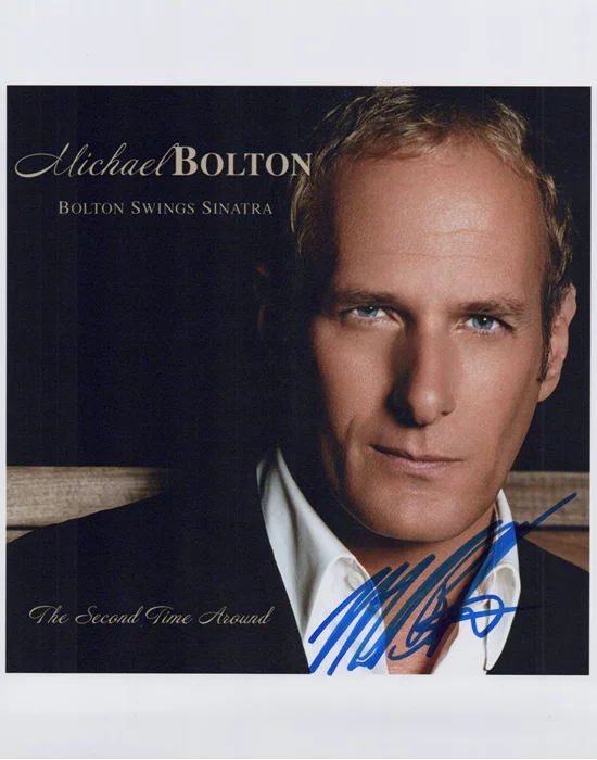 Michael Bolton autograph