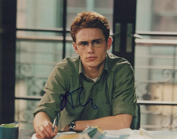 James Franco autograph