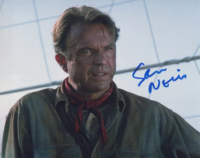 Sam Neill autograph